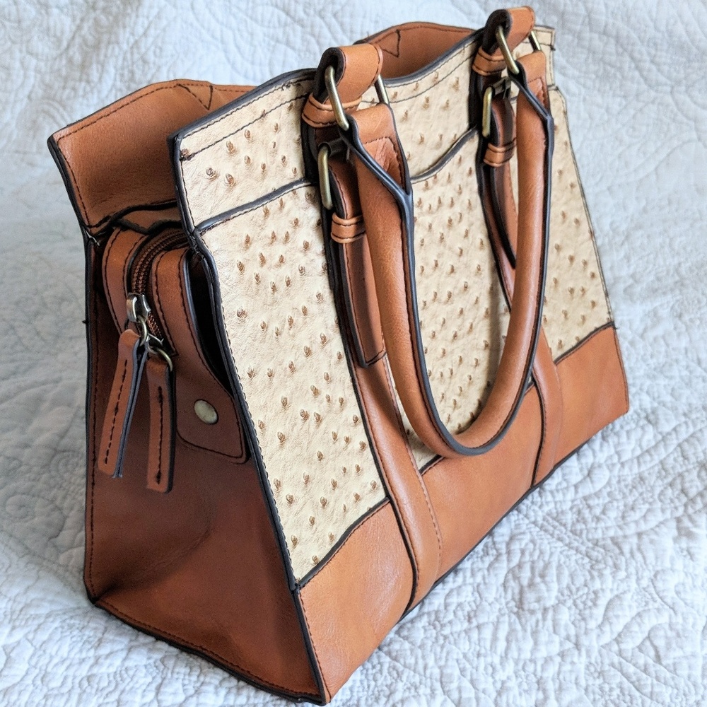 Kelly & Katie Tan Satchel